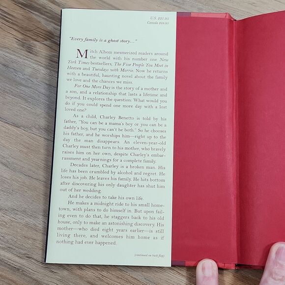 🔺️NWOT For One More Day Book - Picture 2 of 4